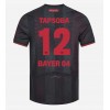Bayer Leverkusen Edmond Tapsoba #12 Hemmatröja 2025-26 Korta ärmar